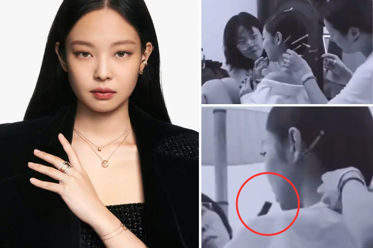 Jennie vaping