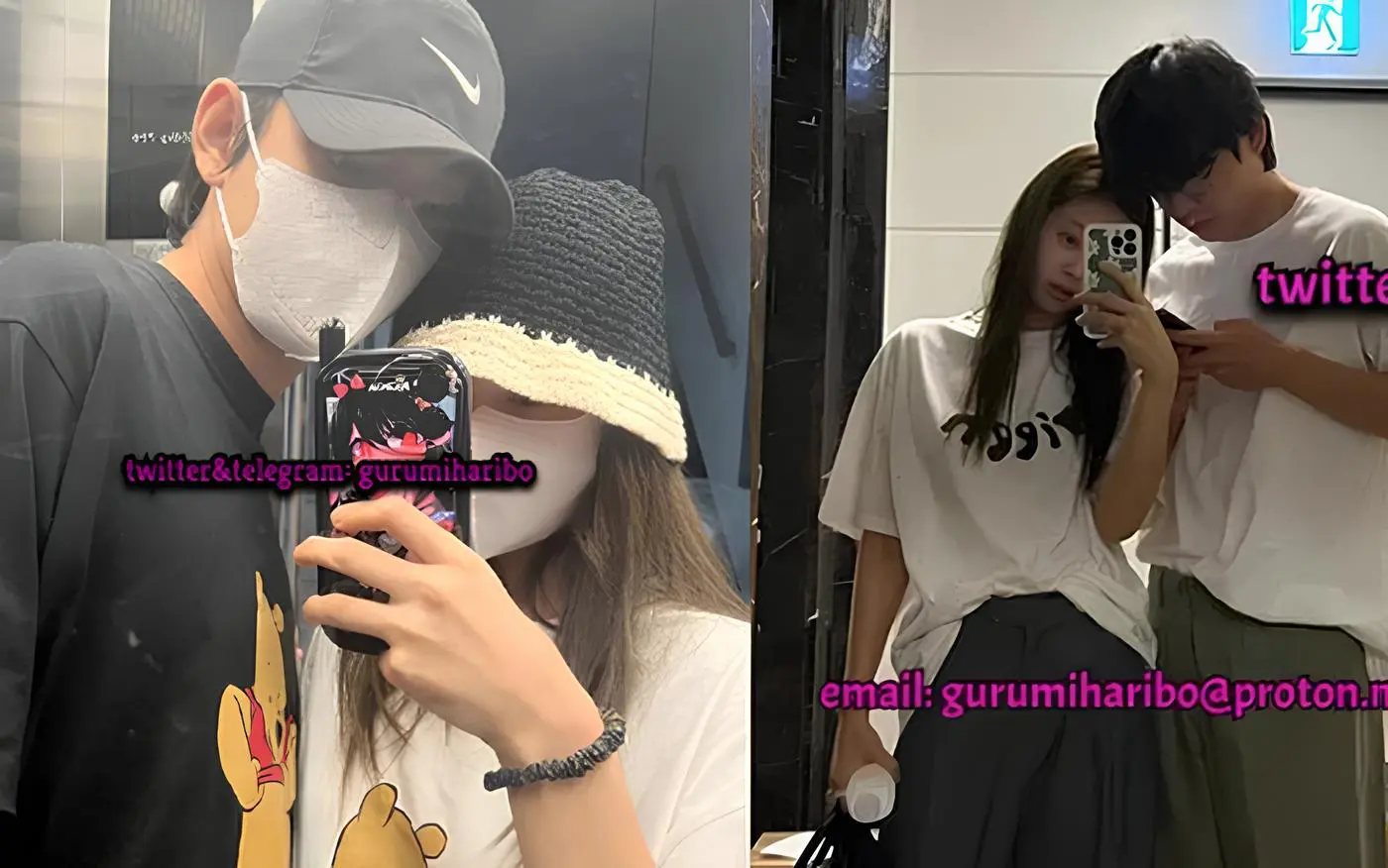 Jennie and V (BTS)